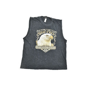 Vintage Harley-Davidson Tank Top Men's 2XL Made In Mexico W/ Stain